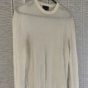 All white linen blend H&M